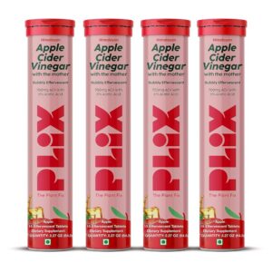 Plix Apple Cider Vinegar Effervescent Tablets