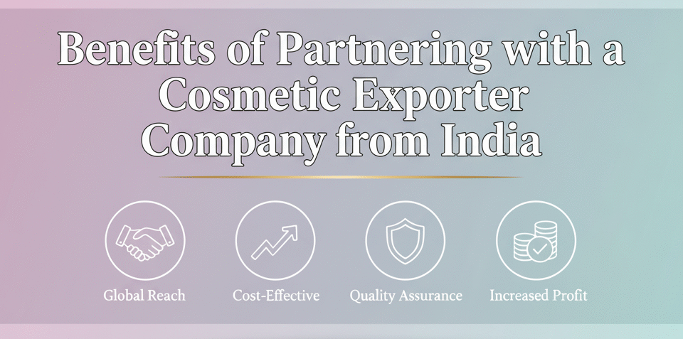 Benefits of Partnering with a Cosmetic Exporter Company from India